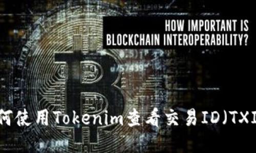 如何使用Tokenim查看交易ID(TXID)